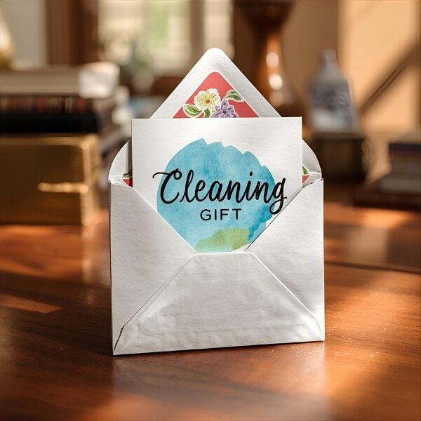 The cleaning gift card all loved ones deserve